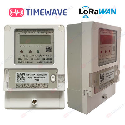 Smart LoRaWAN Energy Meter Wireless Single Phase Power Meter Insulation Resistance