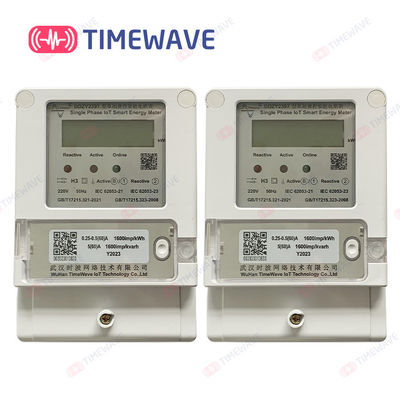 Civil Prepaid Smart Energy Meter LoRaWAN Single Phase Electric Meter