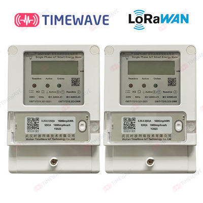 Smart LoRaWAN Energy Meter Wireless Single Phase Power Meter Insulation Resistance