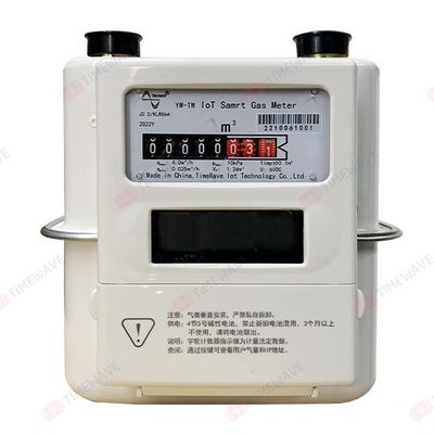 Civil Consumption Digital Gas Meter Monitoring Meter Smart LoRaWAN Aluminum/Steel Shell