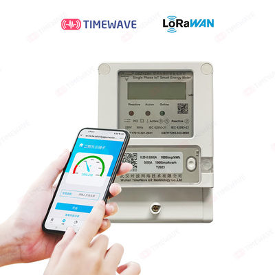 LoRaWAN Wireless Single Phase Multifunction Meter IoT Digital Electric Power Meter
