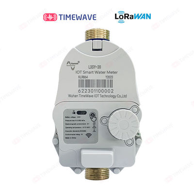 LoRaWAN Water Meter with Digital Display for DIN Rail Mounting