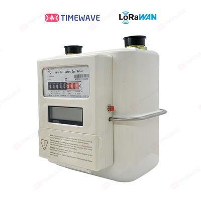 LoRaWAN Gas Meter For Direct Connected Wall Mounted Installation With Extended Battery Life