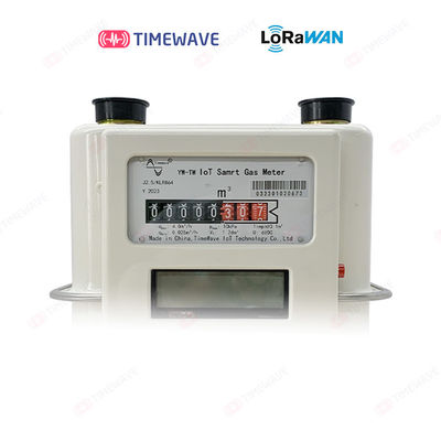 LoRaWAN Gas Meter With Class A/B Protocol LCD Screen And Prepayment Function