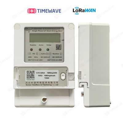 WiFi Single Phase Smart Electric Energy Meter with Prepaid Remote Control and Electricity on-off Control, Time-Based Billing