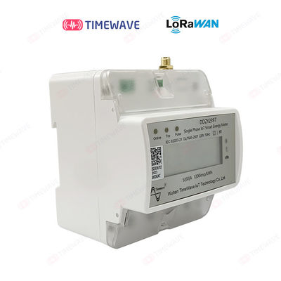 WiFi Single Phase Smart Electric Energy Meter with Prepaid Remote Control and Electricity on-off Control, Time-Based Billing