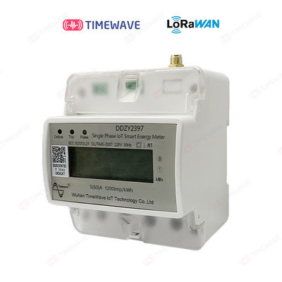 WiFi Single Phase Smart Electric Energy Meter with Prepaid Remote Control and Electricity on-off Control, Time-Based Billing