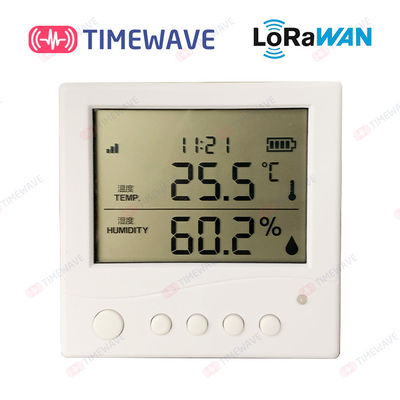 Umweltüberwachungs-Sensor Lorawan drahtloser Temp und Feuchtigkeits-Monitor IP64