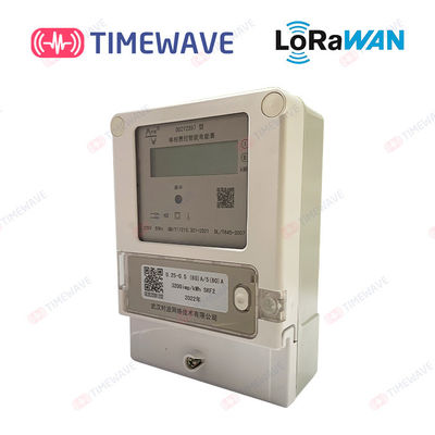 elektrisches drahtloses intelligentes Energie-Meter einphasig-Meter IoT 220V LoRaWAN