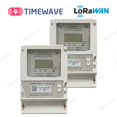 Intelligentes ANSI-Sockel Gprs-Energie-Meter 3 Phasen-Wattstunden-Meter LoRa Rf-Wifi