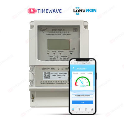 TimeWave intelligentes Messgerät DDZY2397 drei Phasen-Stromzähler IoT LoRaWAN