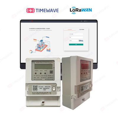 Intelligentes Energie-Meter-intelligentes frankiertes Strom-Meter-einphasig-Lärm-Schienen-Energie-Meter LoRaWAN